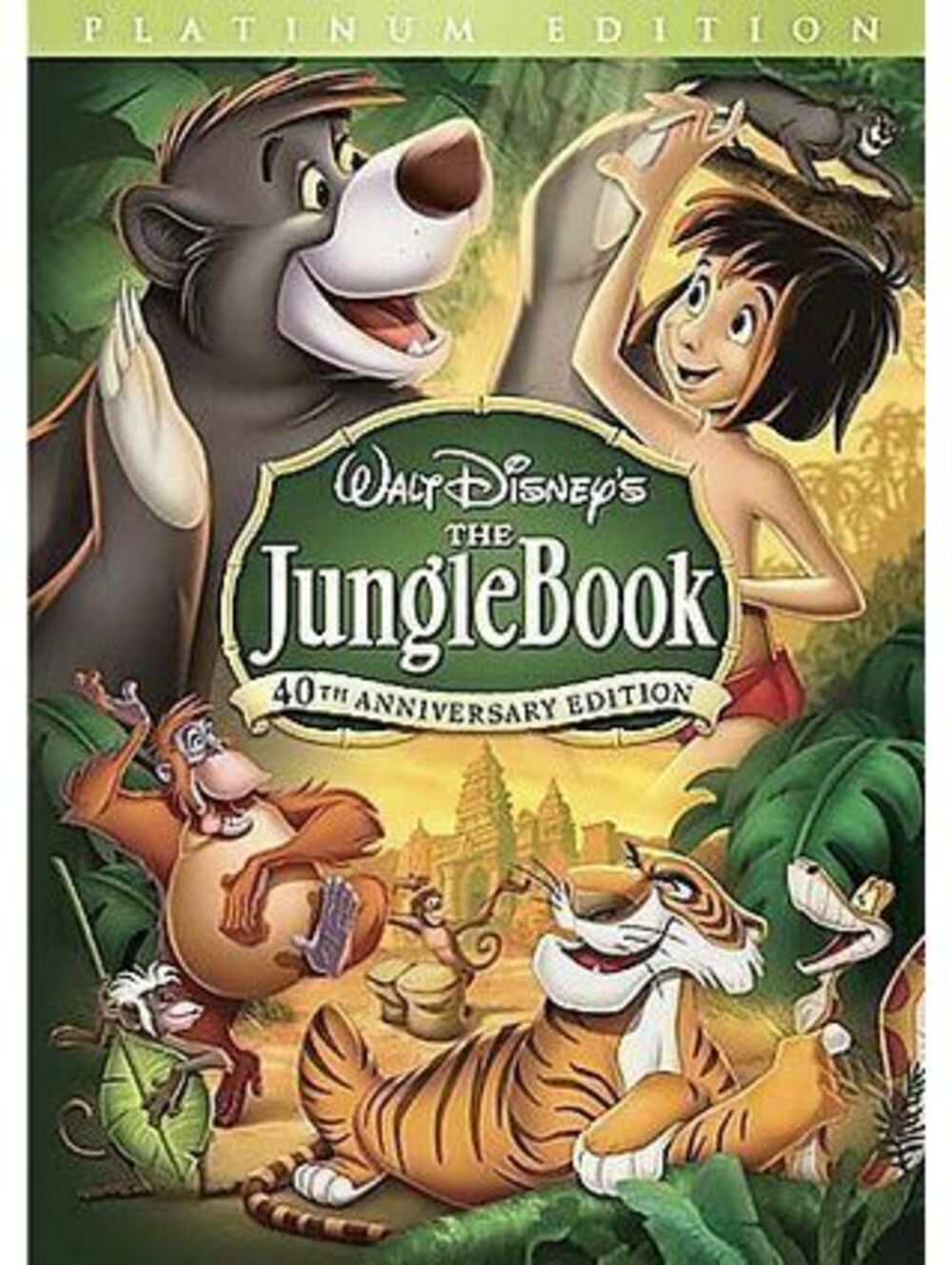 The Jungle Book (DVD, 2007, 2-Disc Set, 40th Anniversary Platinum Edition)